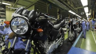 Produção de motos cresce 11,4% em agosto