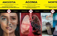 Anvisa apresenta novas imagens contra fumo em embalagens de cigarros