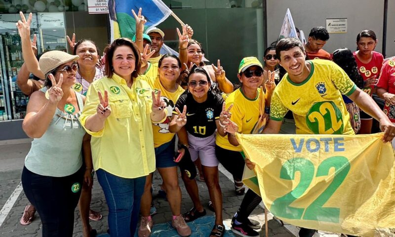 Candidatos da chapa Ordem e Progresso têm agenda lotada, com carreatas, reuniões e bandeiraço