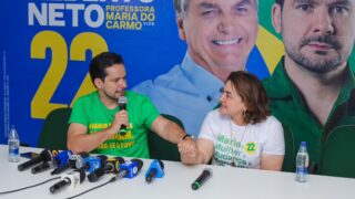 Capitão Alberto Neto e Professora Maria do Carmo agradecem votação expressiva em Manaus