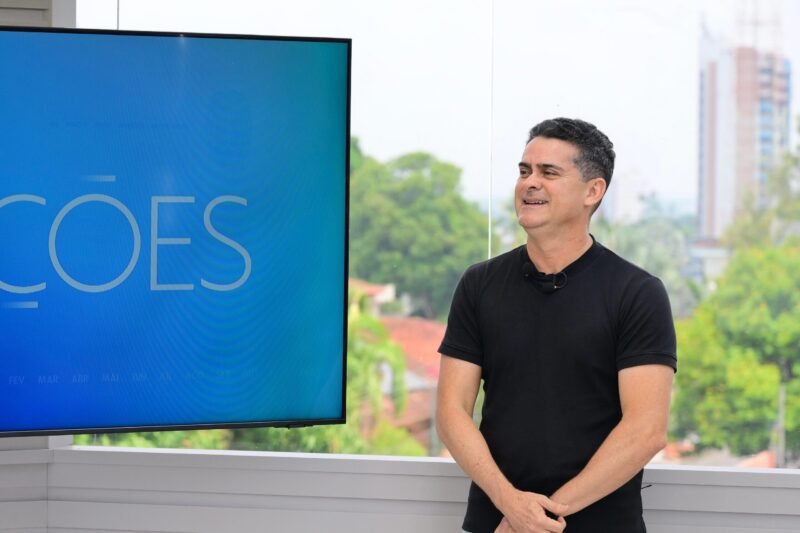 Prefeito falou sobre saúde, segurança e infraestrutura durante entrevista (Foto: Divulgação) David Almeida fala sobre prioridades em seu novo mandato em Manaus