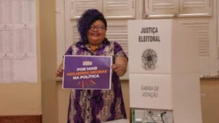 Michelle Andrews vota em Manaus e reforça a luta por mais mulheres negras na política