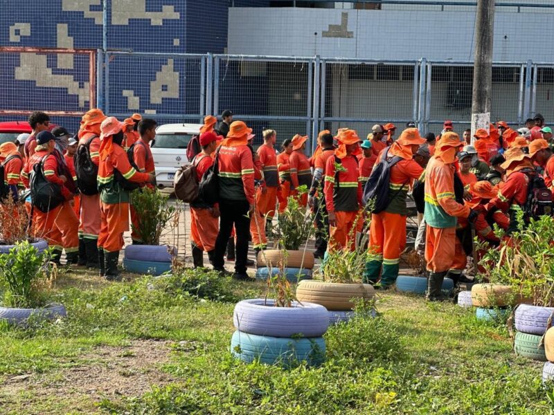 Operação de limpeza vai envolver 900 trabalhadores em todas as zonas de Manaus