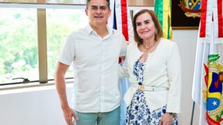 Prefeito David Almeida realiza visita de cortesia ao TCE-AM após reeleição