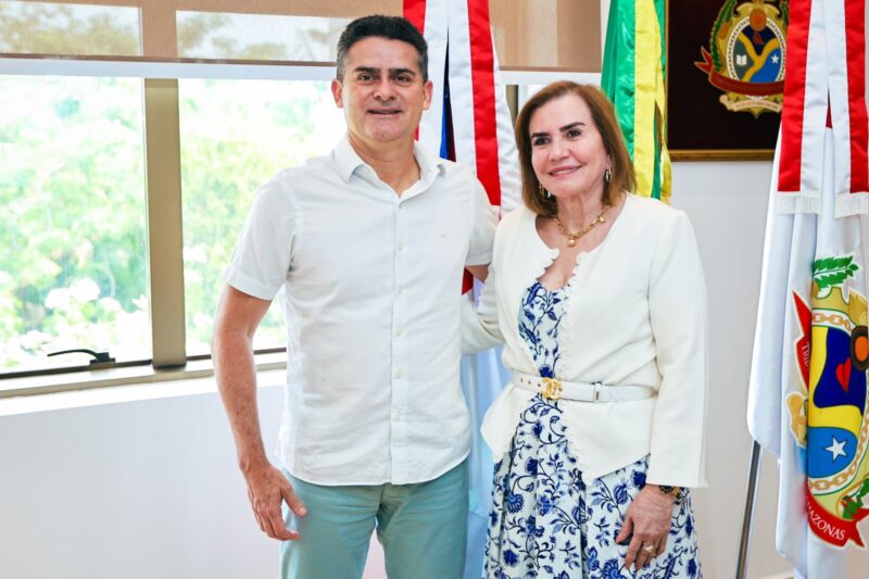 Prefeito David Almeida realiza visita de cortesia ao TCE-AM após reeleição