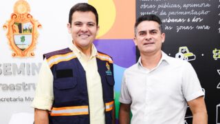 Prefeito David Almeida reconduz Renato Junior para o comando da Seminf