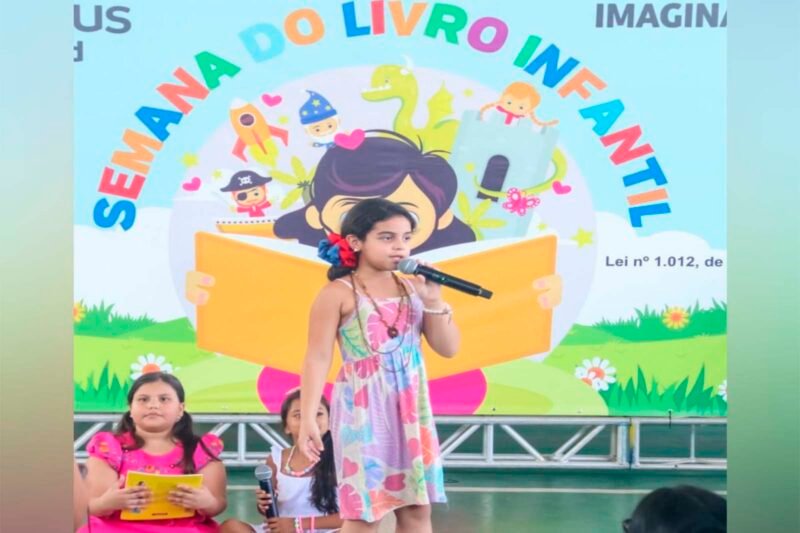 ‘Semana do Livro Infantil’ (Foto: Divulgação) Prefeitura realiza abertura da ‘Semana do Livro Infantil’ na rede municipal de Educação