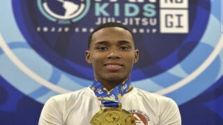 Atleta Wenderson Maia conquista ouro no jiu-jitsu no Pan Kids No-Gi