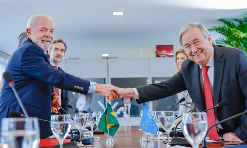 Os encontros ocorrerão do Forte de Copacabana (Foto: Ricardo Stuckert/PR) Lula tem reuniões bilaterais com 11 líderes globais neste domingo