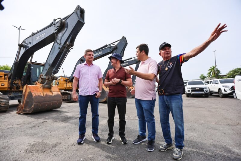 O trabalho será realizado pela Semulsp e Seminf (Foto: Antônio Pereira/Semcom) Prefeito anuncia mega-ação de limpeza visando minimizar os impactos do inverno amazônico