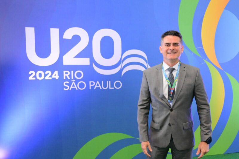 Prefeito David Almeida participa de eventos que antecedem a Cúpula do G20 no RJ