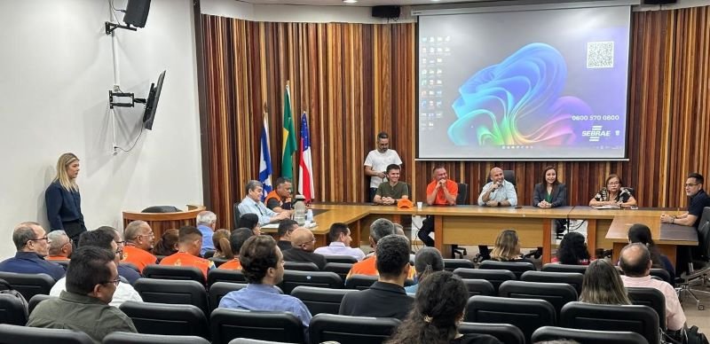 O encontro reuniu empresários do centro comercial de Manaus (Foto: Divulgação/Semulsp) Prefeitura apresenta avanços na limpeza e manutenção do centro da cidade