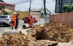 Prefeitura conclui recuperação de rede de drenagem profunda no conjunto Campos Elíseos