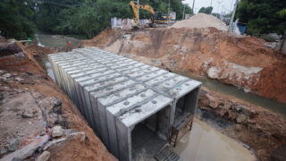 Prefeitura de Manaus alcança 55% de execução da obra na avenida Mário Ypiranga