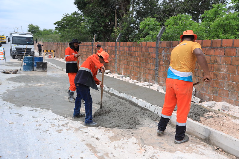 Prefeitura reconstruiu mais de 57 mil metros quadrados de calçadas entre 2021 e 2024