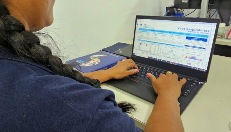 informe epidemiológico de SRAG (Foto: Divulgação/FVS-RCP) Saúde divulga informe epidemiológico de SRAG por Vírus Respiratórios no Amazonas