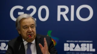 Secretário-geral da ONU pede "espírito de consenso" para G20 avançar