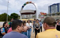 Colegiado da Prefeitura de Manaus realiza visita técnica nos locais do Réveillon 2025