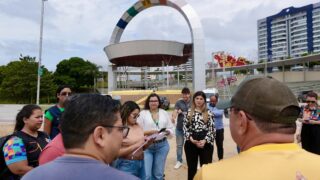 Colegiado da Prefeitura de Manaus realiza visita técnica nos locais do Réveillon 2025