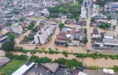 Chuvas intensas que atingem Santa Catarina (Foto: Coredec/Santa Catarina)