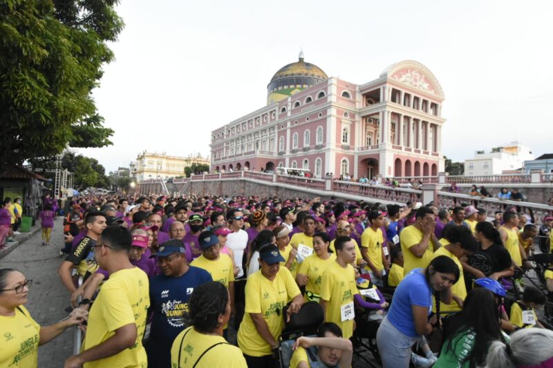 Entrega dos kits da Corrida Teatro Amazonas começa nesta sexta-feira (27)