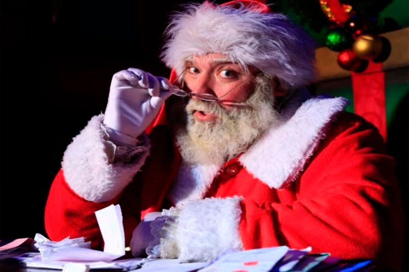 Papai Noel (Foto: David Martins) ‘O Mundo Encantado do Natal’ leva mais de 175 mil visitantes ao Largo São Sebastião