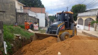 Prefeitura conclui recuperação de rede de drenagem profunda no Dom Pedro