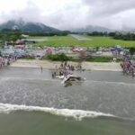 Queda de avião em Ubatuba, no litoral Norte de São Paulo (Foto: Francisco Trevisan)