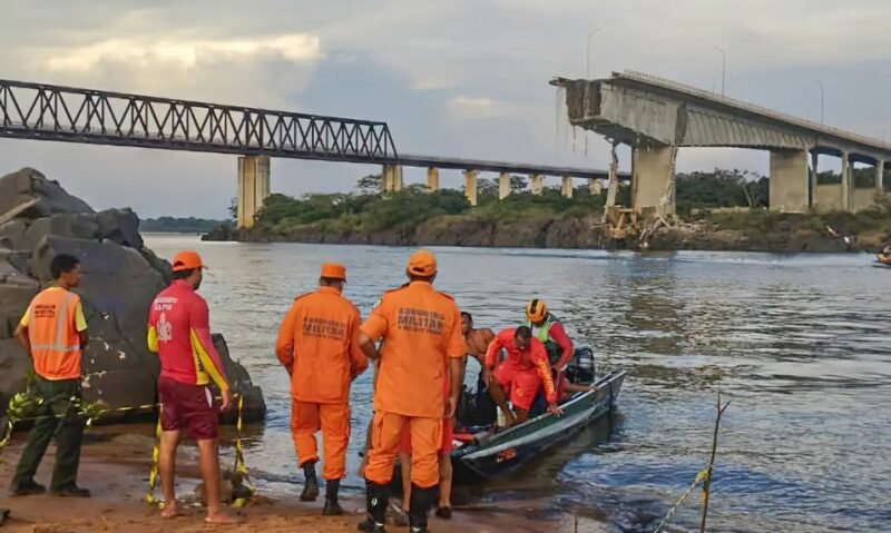 Bombeiros Militar (Foto: Governo do Tocantins) Busca ativa por desaparecidos em ponte que desabou será encerrada