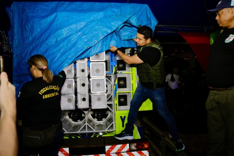 A poluição sonora tem se consolidado com "Adegas" (Foto: João Viana/Semcom)