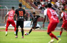 Robô segura empate em Manacapuru (Foto: Laiza Balieiro/Manauara EC)