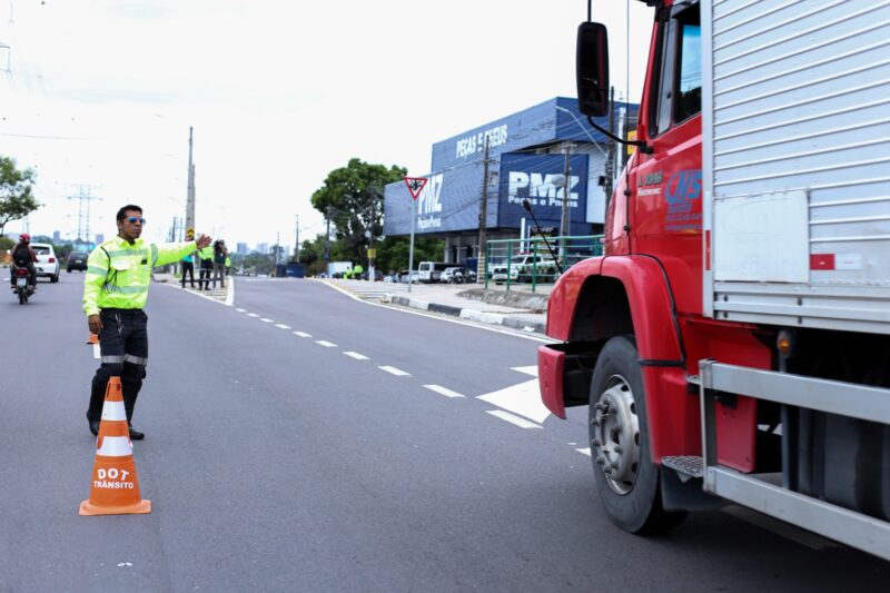 Manaus registra queda de 83% nas mortes no trânsito no início de 2025