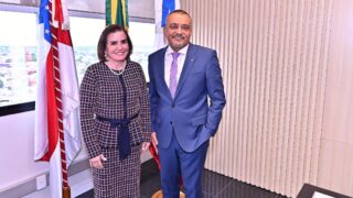 Presidente do TCE-AM fortalece aliança com o TJAM