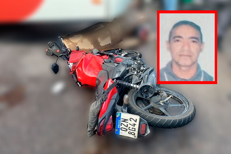 AM: motociclista morre e passageira fica ferida após acidente