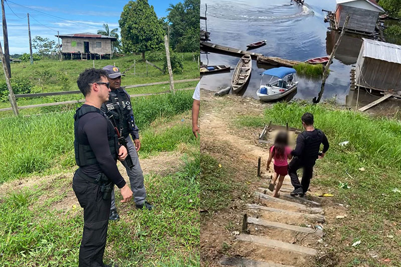 Criança levada a força de Juruá pelo próprio pai é resgatada