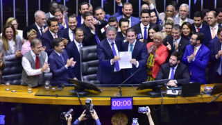 Hugo Motta (Republicanos-PB) foi eleito presidente da Câmara dos Deputados (Foto: Bruno Spada/Câmara dos Deputados)