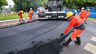 Em Manaus, obra chega a 95% na avenida Maceió