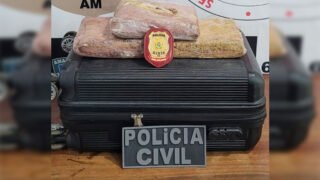 Em Maraã, homem é preso com maconha tipo skunk