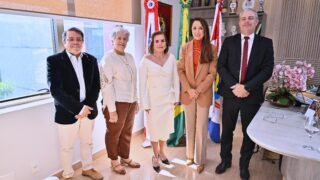 Presidente do TCE-AM recebe visita institucional da Audicon
