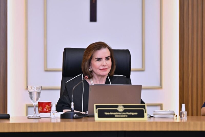 Yara Lins, conselheira e presidente do TCE-AM (Foto: Joel Arthus/TCE-AM) TCE-AM lidera ranking nacional entre Tribunais de Contas