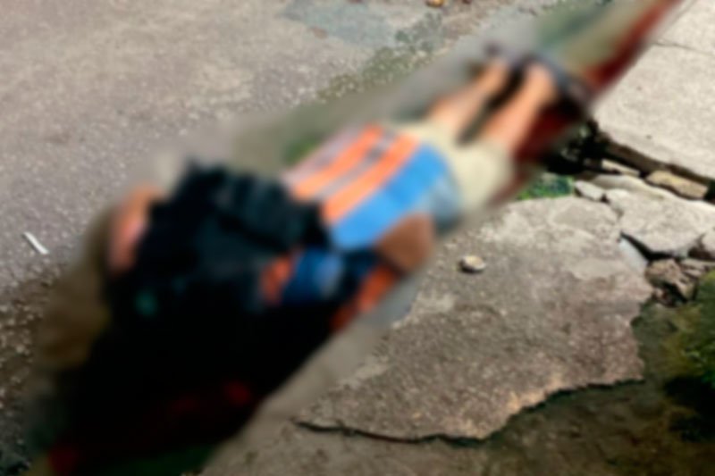 A vítima foi alvejada por tiros e morreu na hora (Foto: Divulgação) Tiroteio termina com morte de ex-policial na Zona Oeste de Manaus