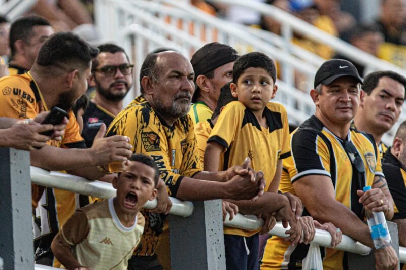 Torcedores da Onça-pintada (Foto: João Normando/AMFC) Amazonas abre vendas de ingressos para jogo contra o Vila Nova