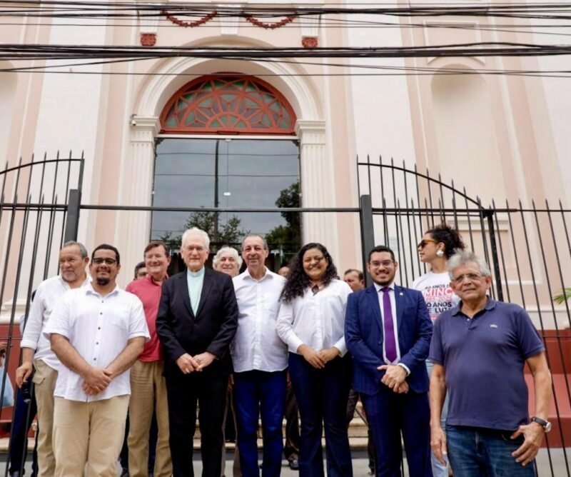Prédio histórico da Igreja dos Remédios é restaurado (Foto: Pablo Brandão) Igreja dos Remédios é restaurada e reabre em Manaus