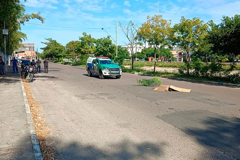 Wendell estava na garupa de uma moto, quando foi alvejado (Foto: Divulgação) Jovem é executado a tiros em plena luz do dia, em Manaus