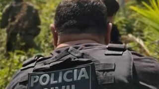 Ação policial em Nhamundá prende três irmãos por estupro (Foto: Divulgação/PC-AM)