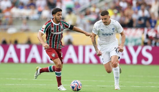 Fluminense enfrentou o Al-Hilal pelas quartas de finais (Foto: Lucas Merçon/Fluminense)
