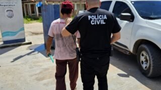 Ação policial prende pai por estupro de vulnerável (Foto: Divulgação/PC-AM)