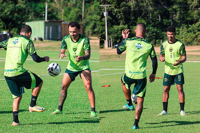 Treinos para duelo decisivo contra a Tuna Luso-PA (Foto: Ygor Freitas/MFC) Manaus busca ‘erro zero’ em duelo decisivo contra a Tuna Luso-PA