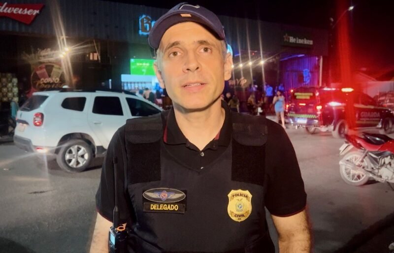 Guilherme de Antoniazzi, delegado adjunto da Dema (Foto: Lyandra Peres/PC-AM)