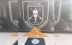 Drogas apreendidas (Foto: Divulgação/PMAM)